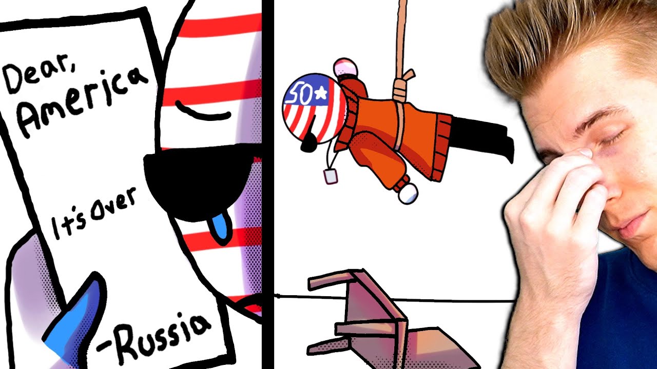 Depressing World History Explained by Countryhumans