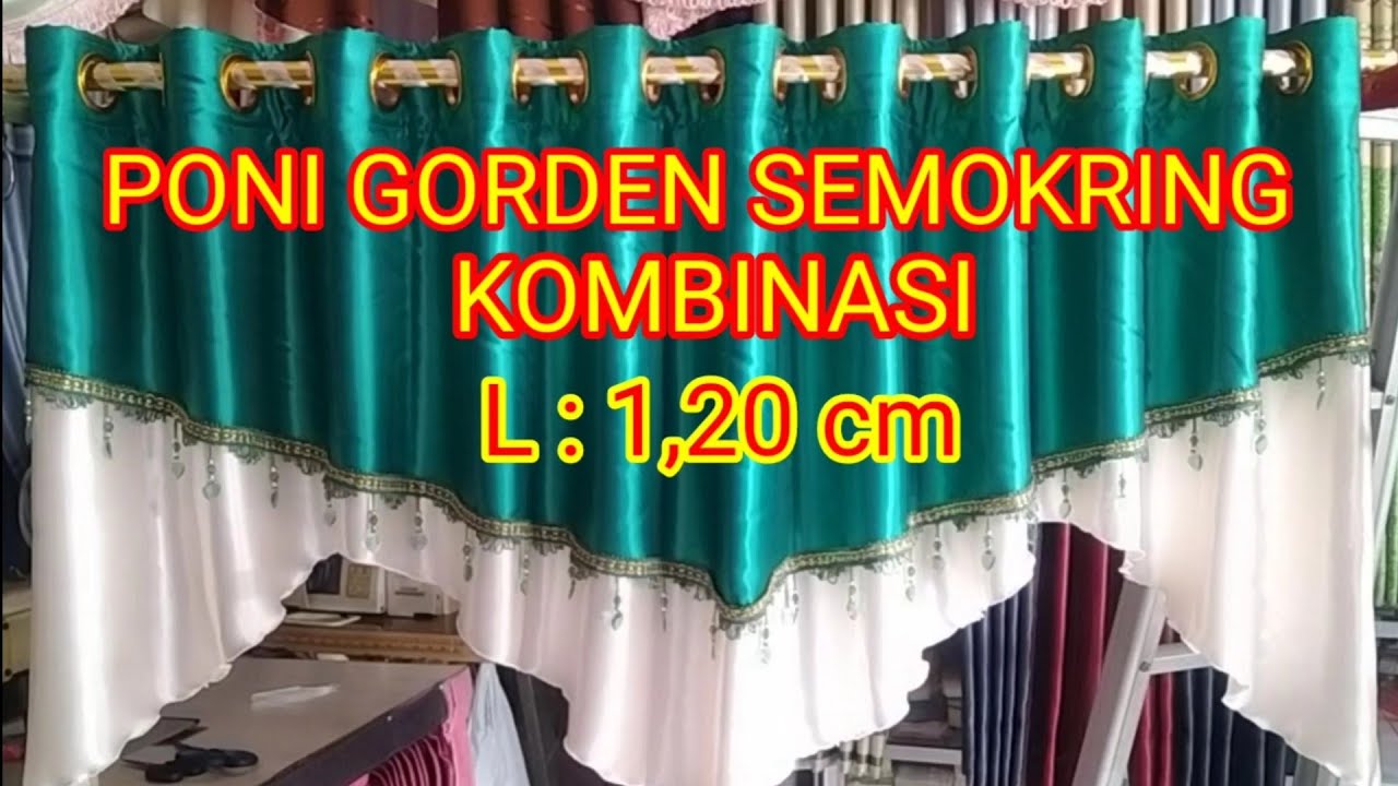 tutorial gorden poni,, model poni semokring,, poni gorden kombinasi.@langkahtutorialgordenchannel.