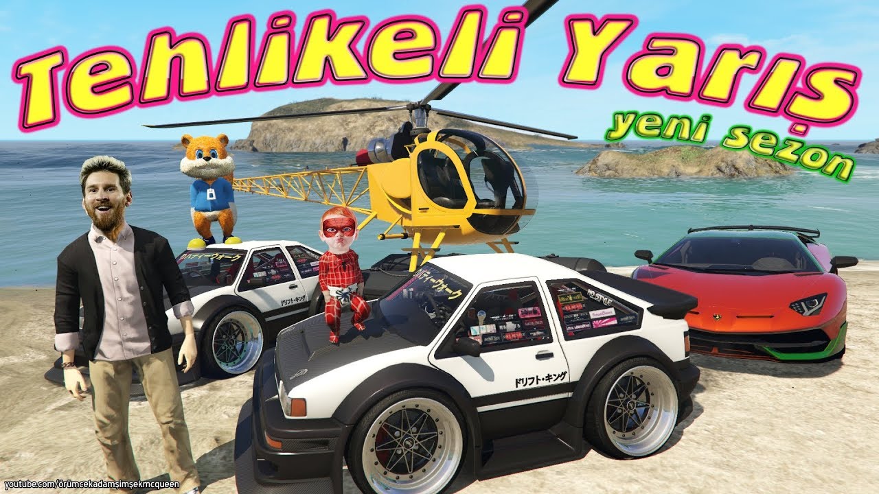 MESSi TEHLİKELİ YARIŞ'A KATILIYOR (Kamil Dayı Sunuyor Örümcek Adam)