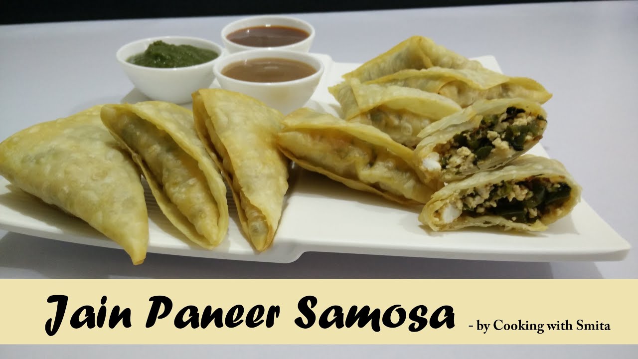 Jain Paneer Samosa Recipe in Hindi by Cooking with Smita | Jain Samosa Recipe | No Onion No Garlic