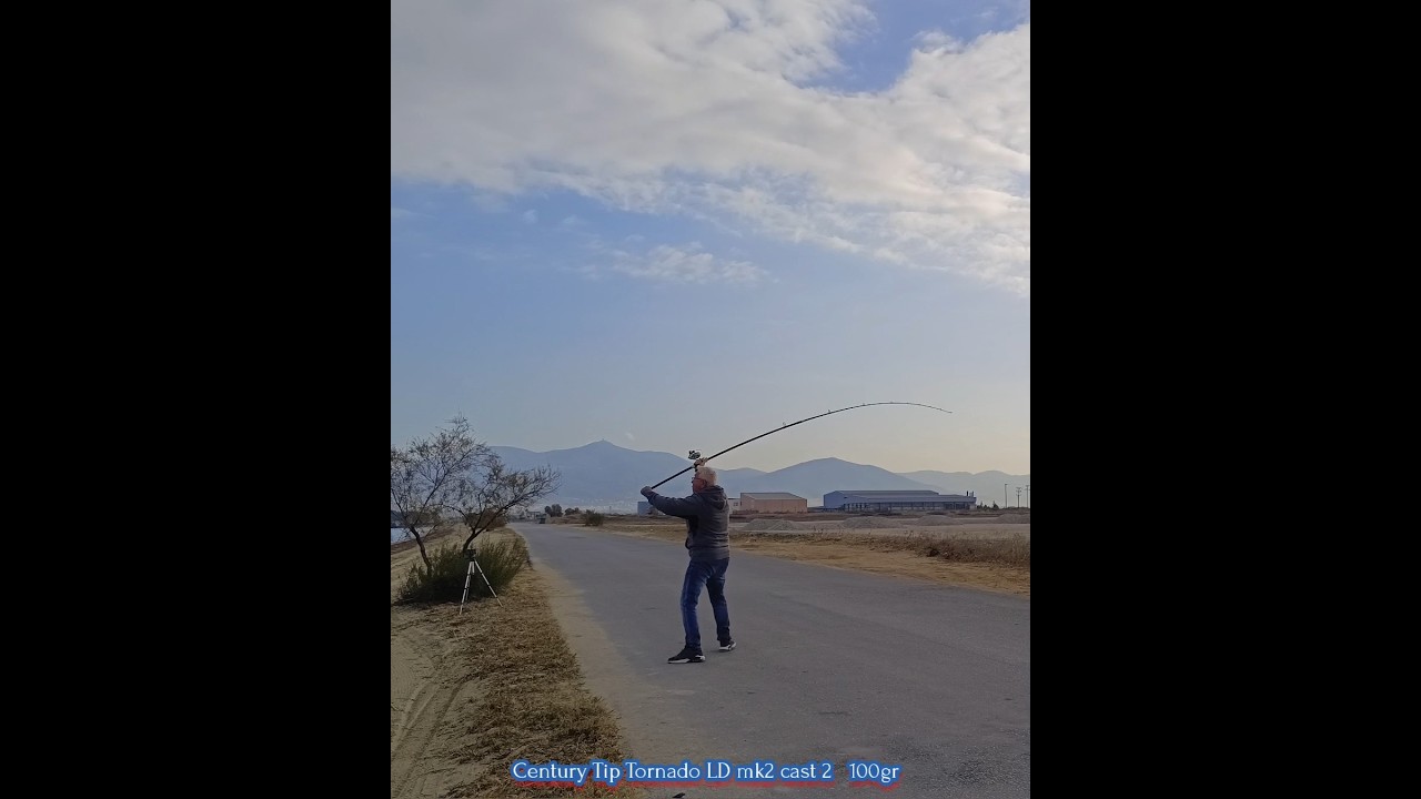 Century Tip Tornado LD cast 2  100gr #fishing #pendulum #longcasting #surfcasting #fish