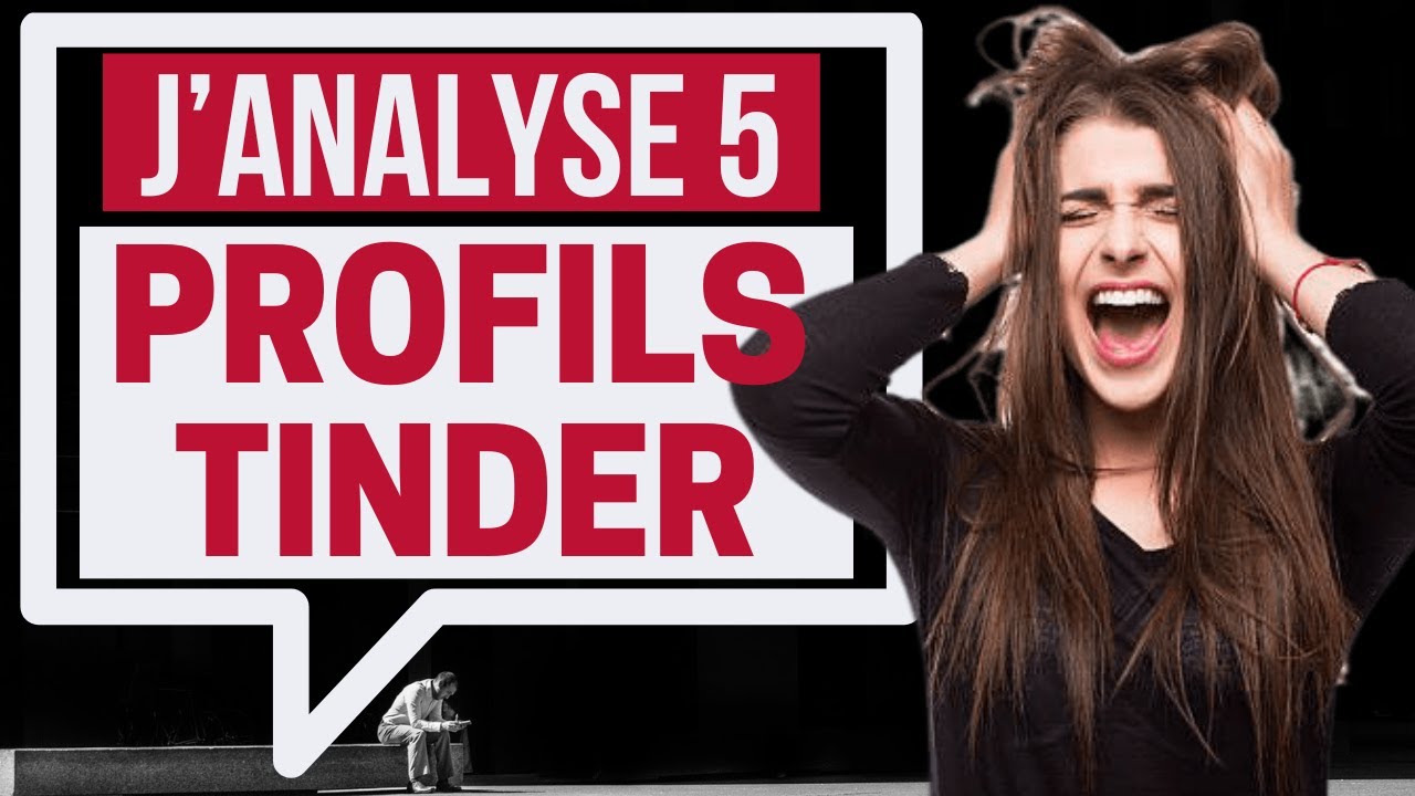 😥J'ANALYSE 5 PROFILS D'HOMMES SUR TINDER ❗️
