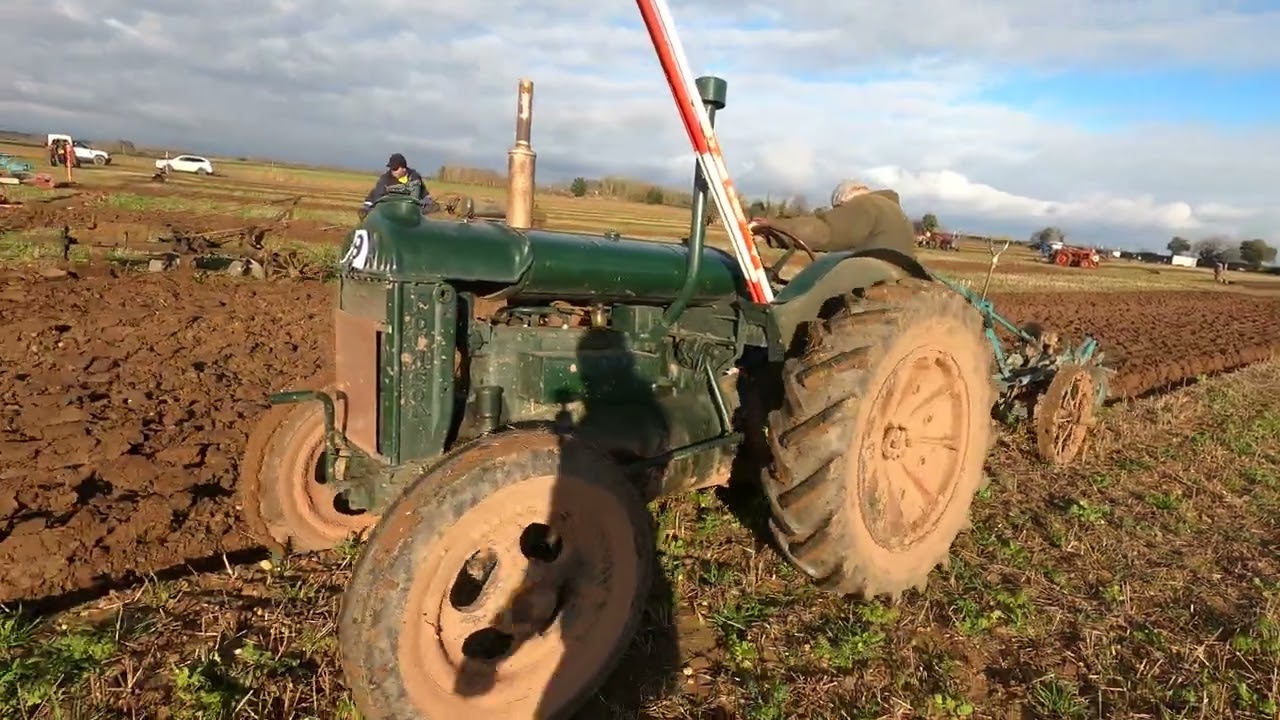 1939 Fordson Model N 4.4 Litre 4-Cyl Petrol TVO Tractor (27 HP) with Ransomes Plough