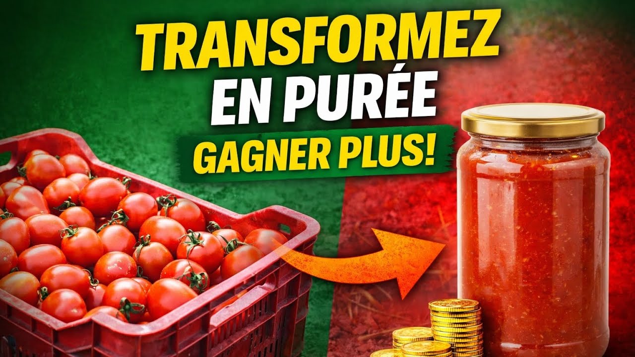 Comment transformer la tomate en purée pour gagner plus avec la même production