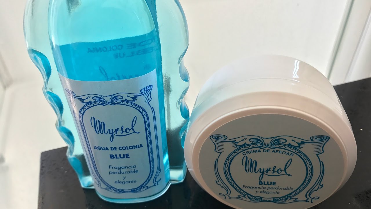 Myrsol Blue Shaving Cream and Cologne review
