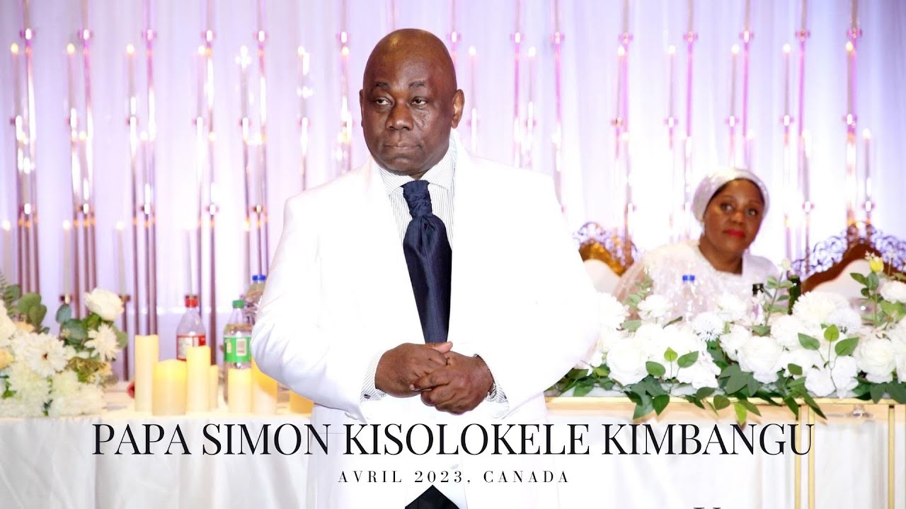 PAPA SIMON KISOLOKELE KIMBANGU 60 ANS