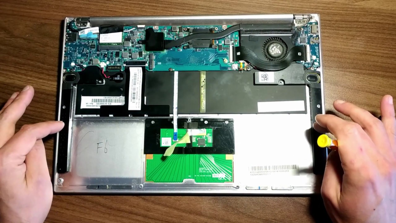 Как разобрать ноутбук ASUS Zenbook UX31A, UX31E для замены клавиатуры. How to disassemble laptop
