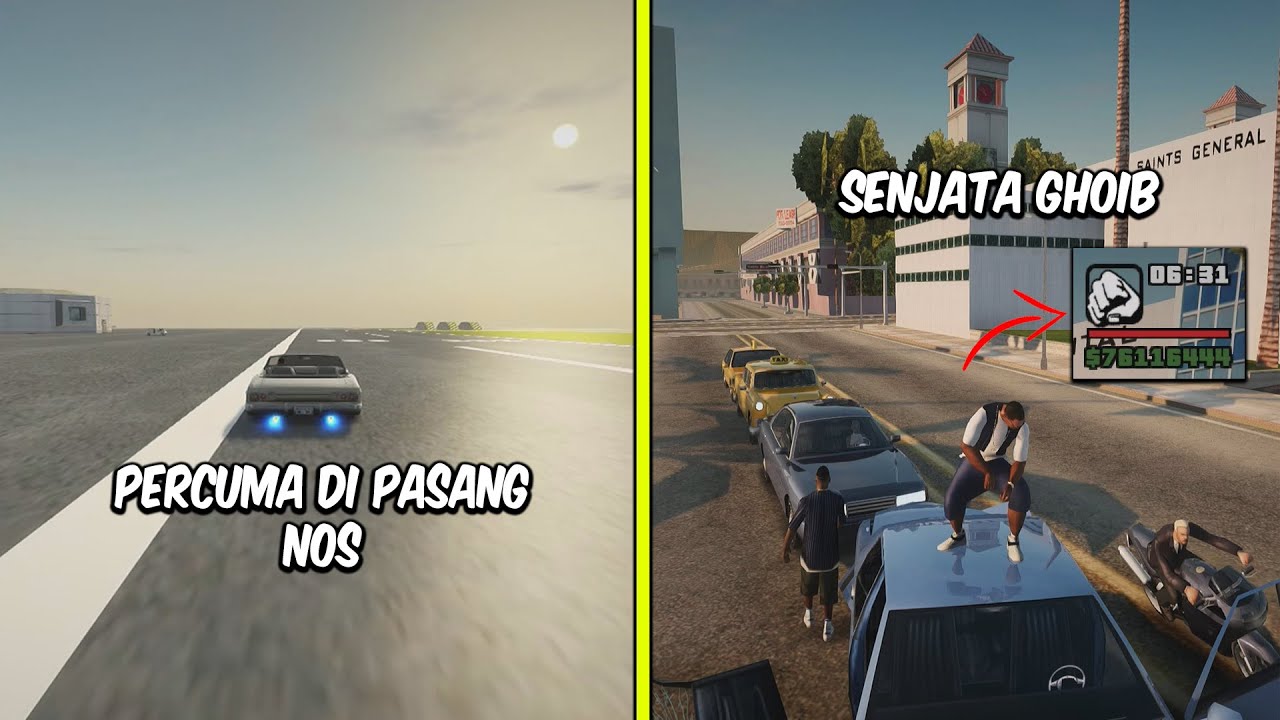 MEMBUKTIKAN 30 MITOS DI GTA SAN ANDREAS !!
