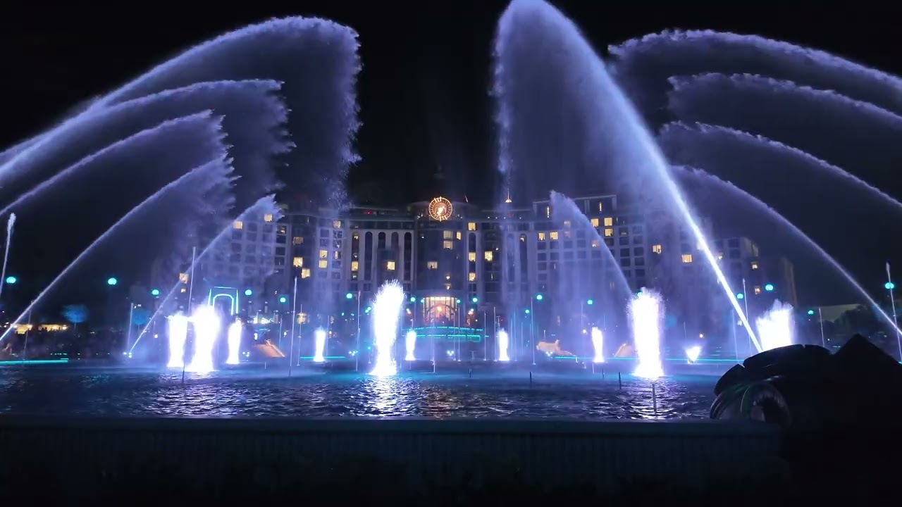 COSMIC FOUNTAIN SHOW -EPIC UNIVERSE- Universal Orlando