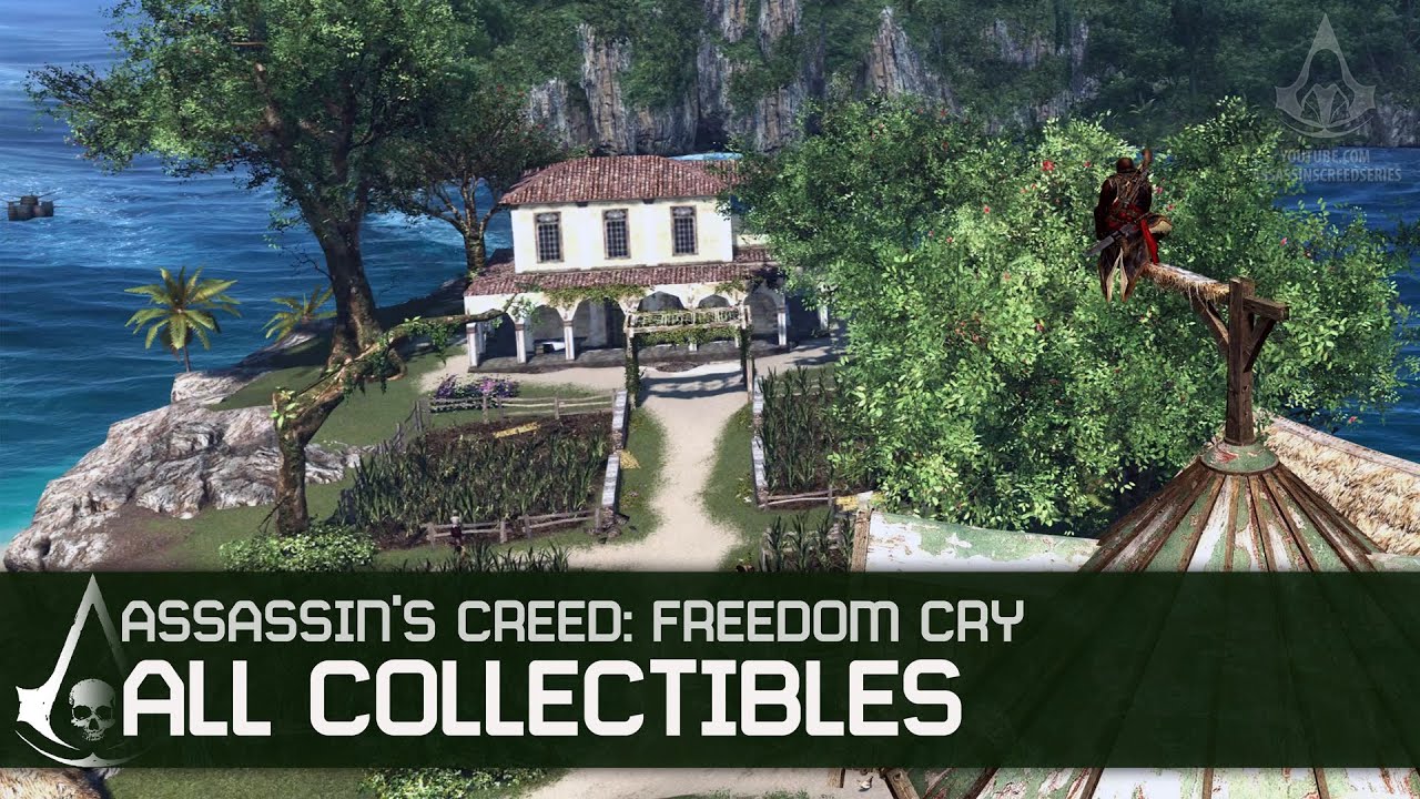 Assassin's Creed Freedom Cry - All Collectibles in Saint-Domingue [All Map]
