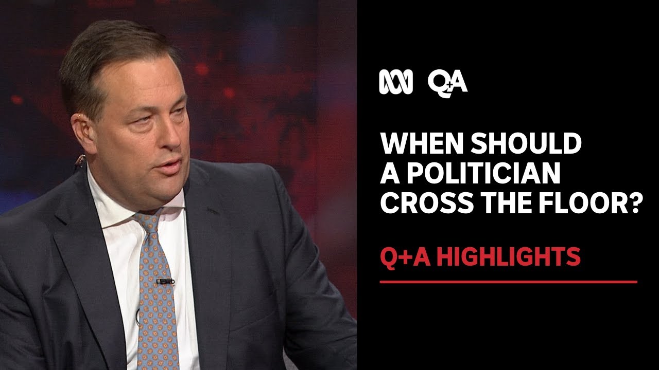 When Should a Politician Cross the Floor? | Q+A