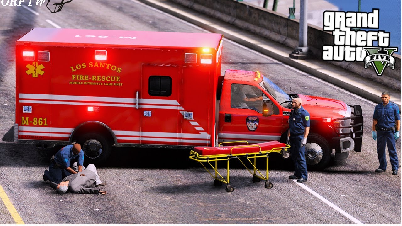 BECOMING A PARAMEDIC MOD IN GTA 5!! (GTA 5 Mods)