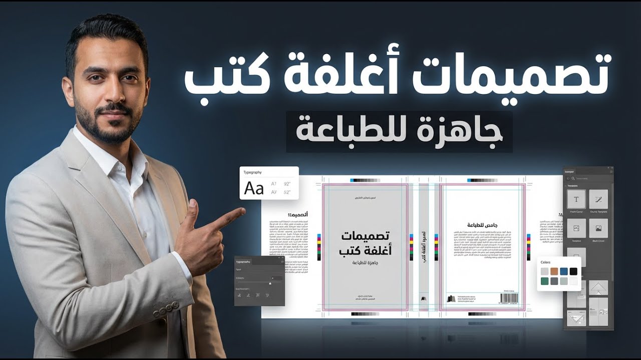 تصميمات أغلفة كتب احترافية جاهزة للطباعة 🔥