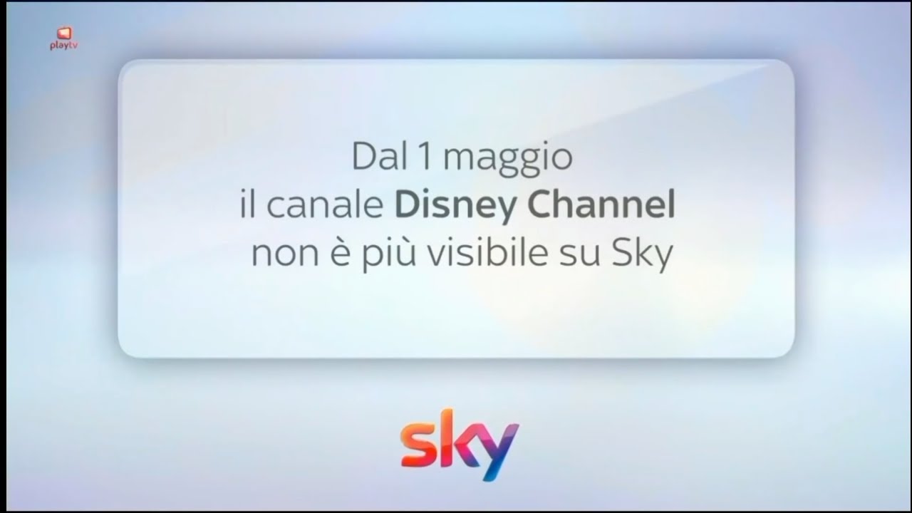 [CENSORED] Disney Channel (Italy) - Final Continuity and Shutdown (April 30-May 1, 2020)