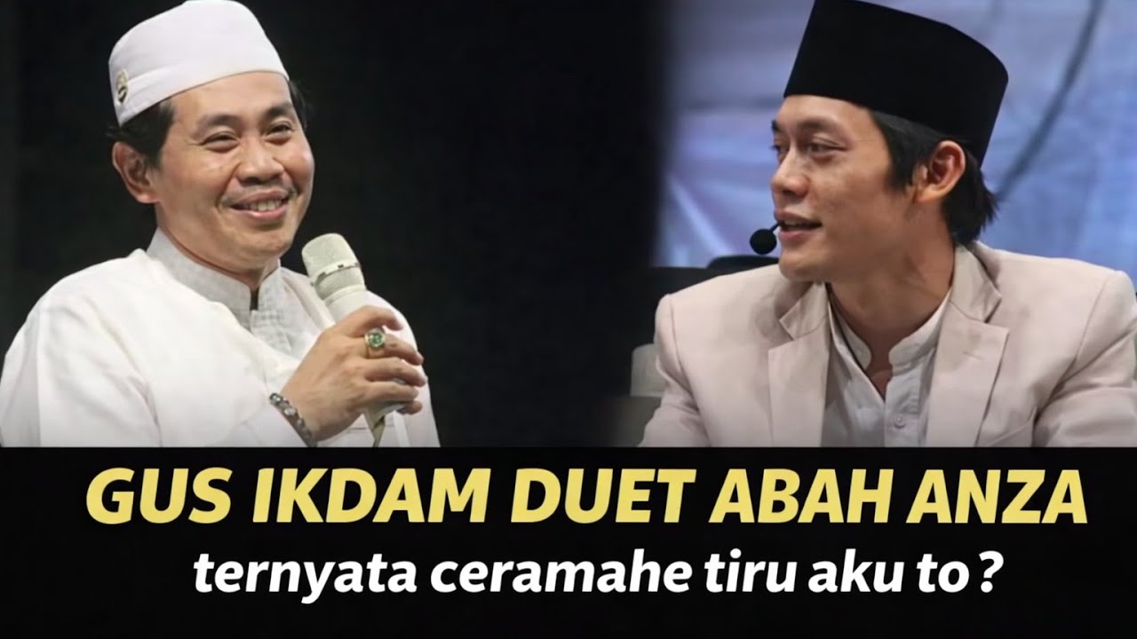 VIRAL TERBARU ‼️GUS IKDAM SATU PANGGUNG BERSAMA ABAH ANZA TONTON SAMPE HABIS 