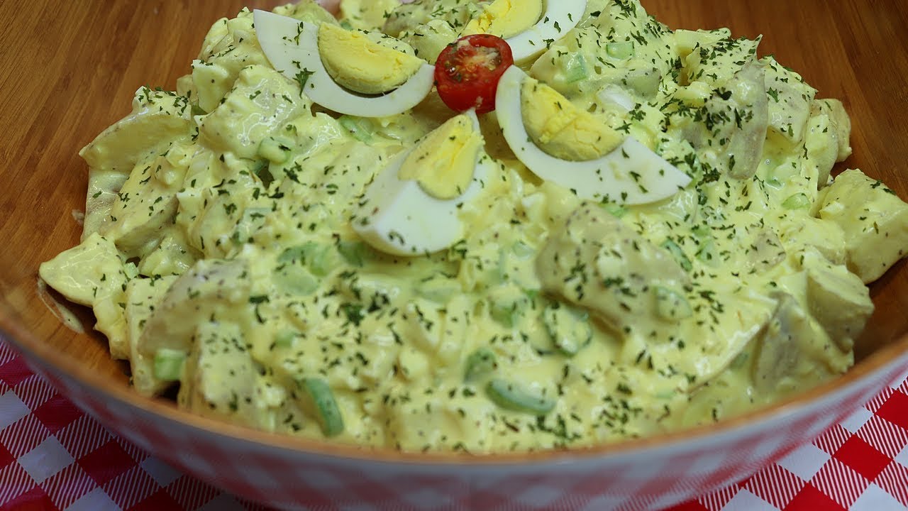 Amish Style Potato Salad ~ Amish Potato Salad Recipe ~ Noreen's Kitchen