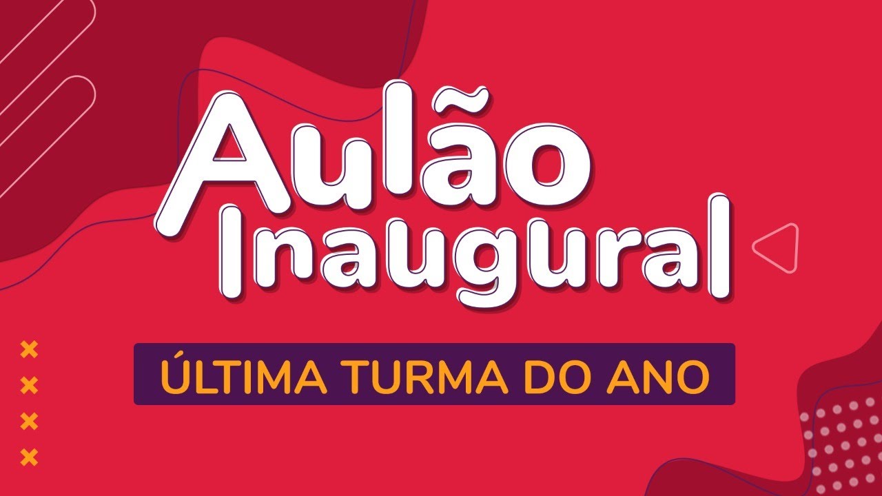 AUL&Atilde;O INAUGURAL &Uacute;LTIMA TURMA DO ANO PARA O ENEM 2021 | ProEnem