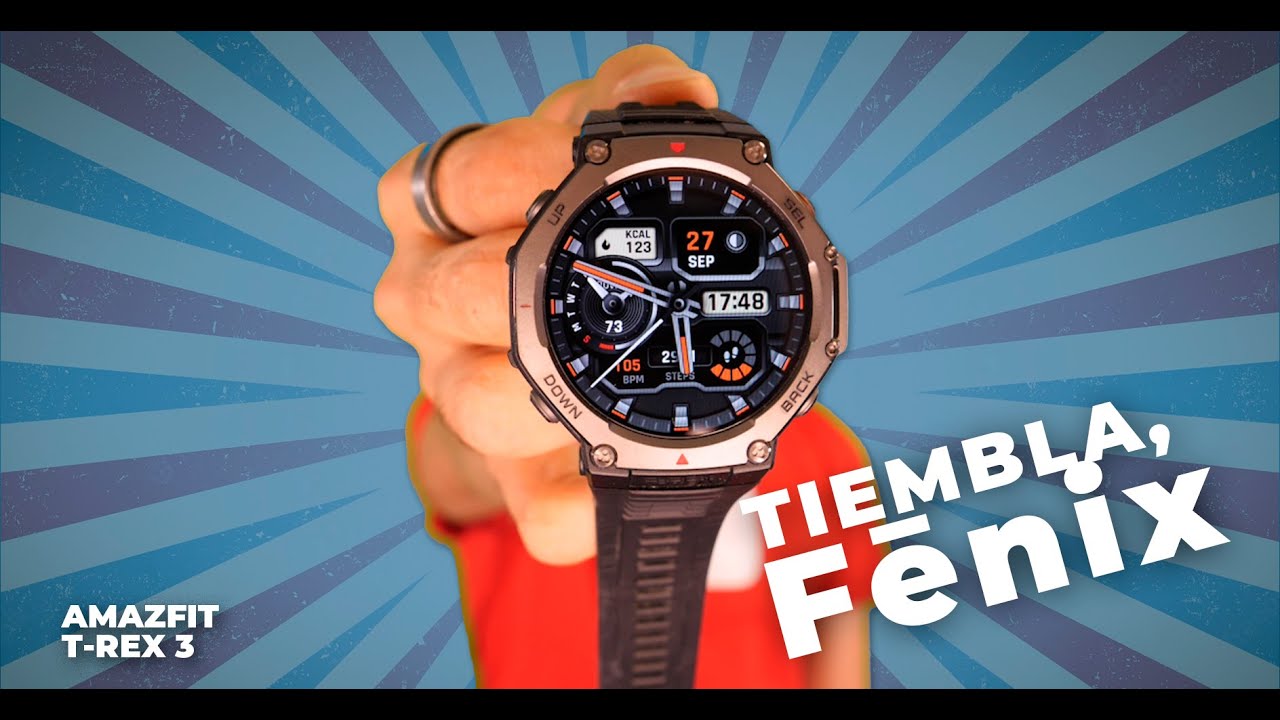 AMAZFIT T REX 3 FULL REVIEW ⌚ El más fiero competidor de los fēnix