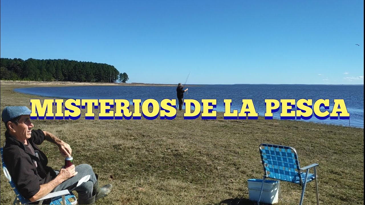 Dos pescadores, mismo lugar...pero sólo uno tenía pique en Pesca en agua dulce