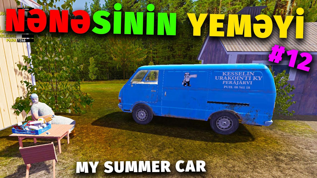 Sonunda Nənəsinin Sifarişlərini Verdim | My Summer car | Bölüm 12 | Maşın Oyunları | #sahmarehmedov