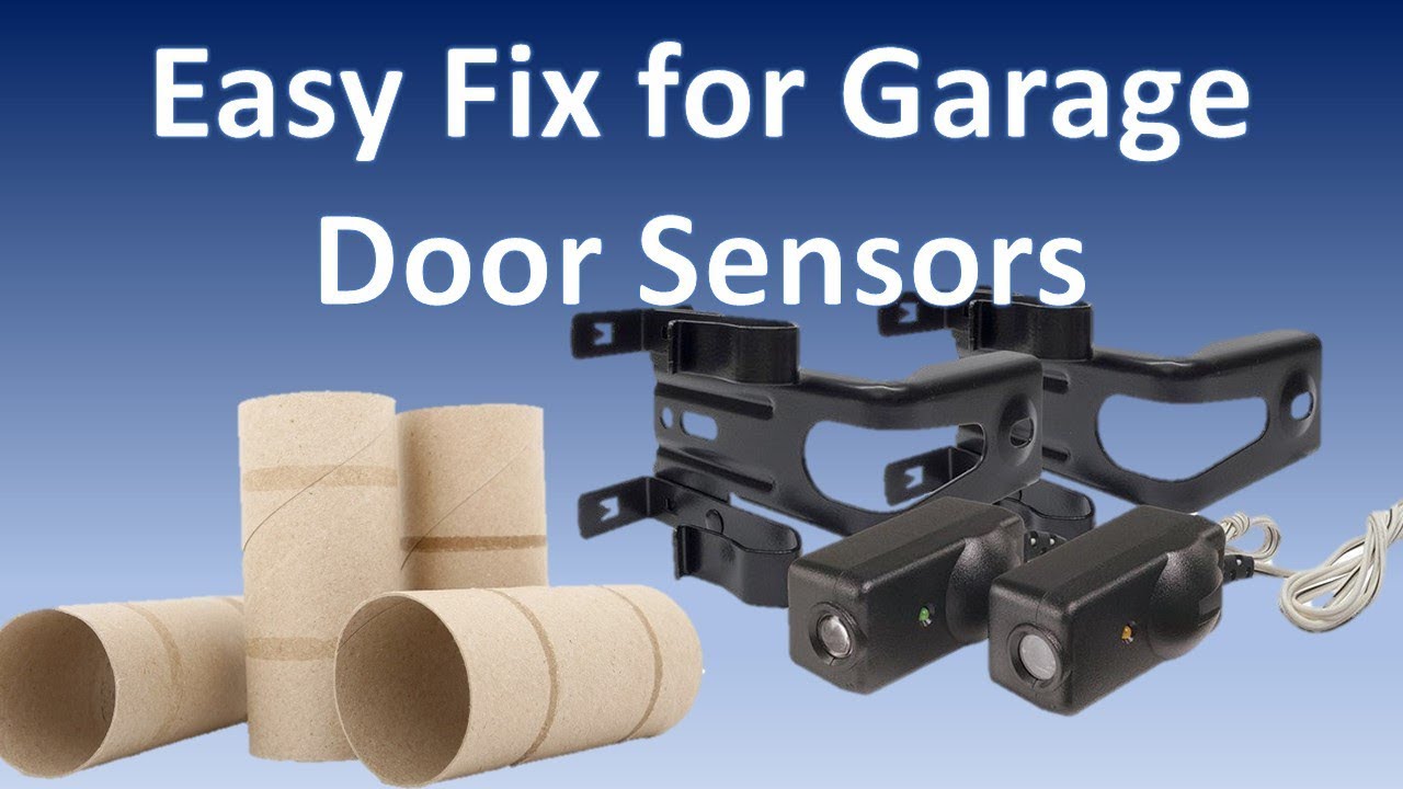Super Simple Garage Door Sensor Fix