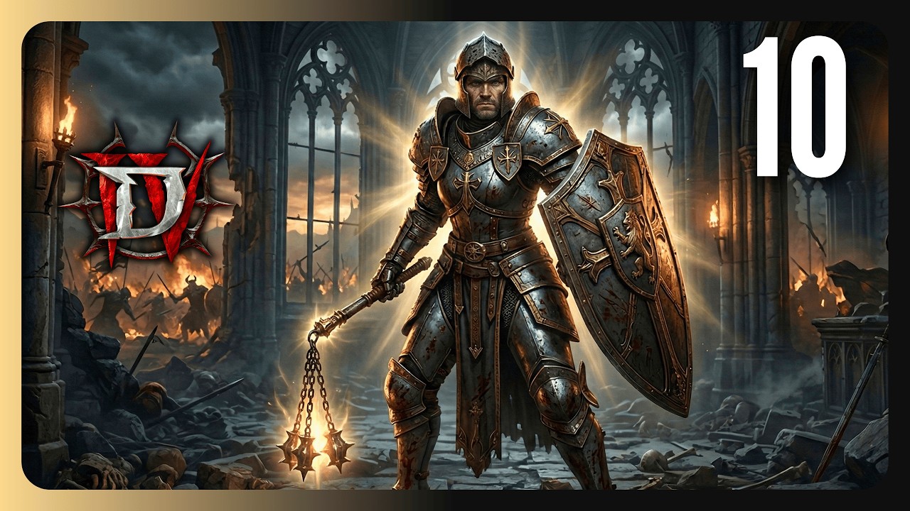 Diablo 4 Paladin (Storyfokus) - Akt 7 beginnt - Neyrelle und das Gefäß | 4K Fooltime Longplay #10