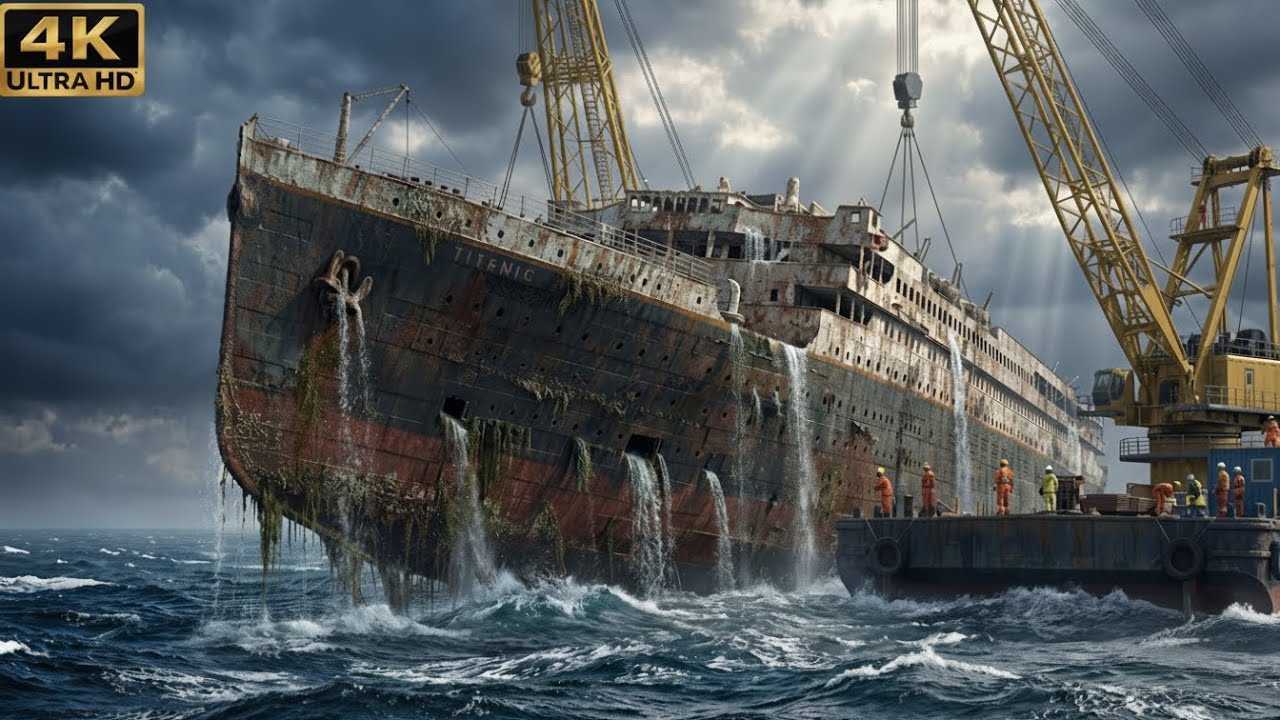 Titanic Recovered and Rebuilt After 80 Years Under the Sea