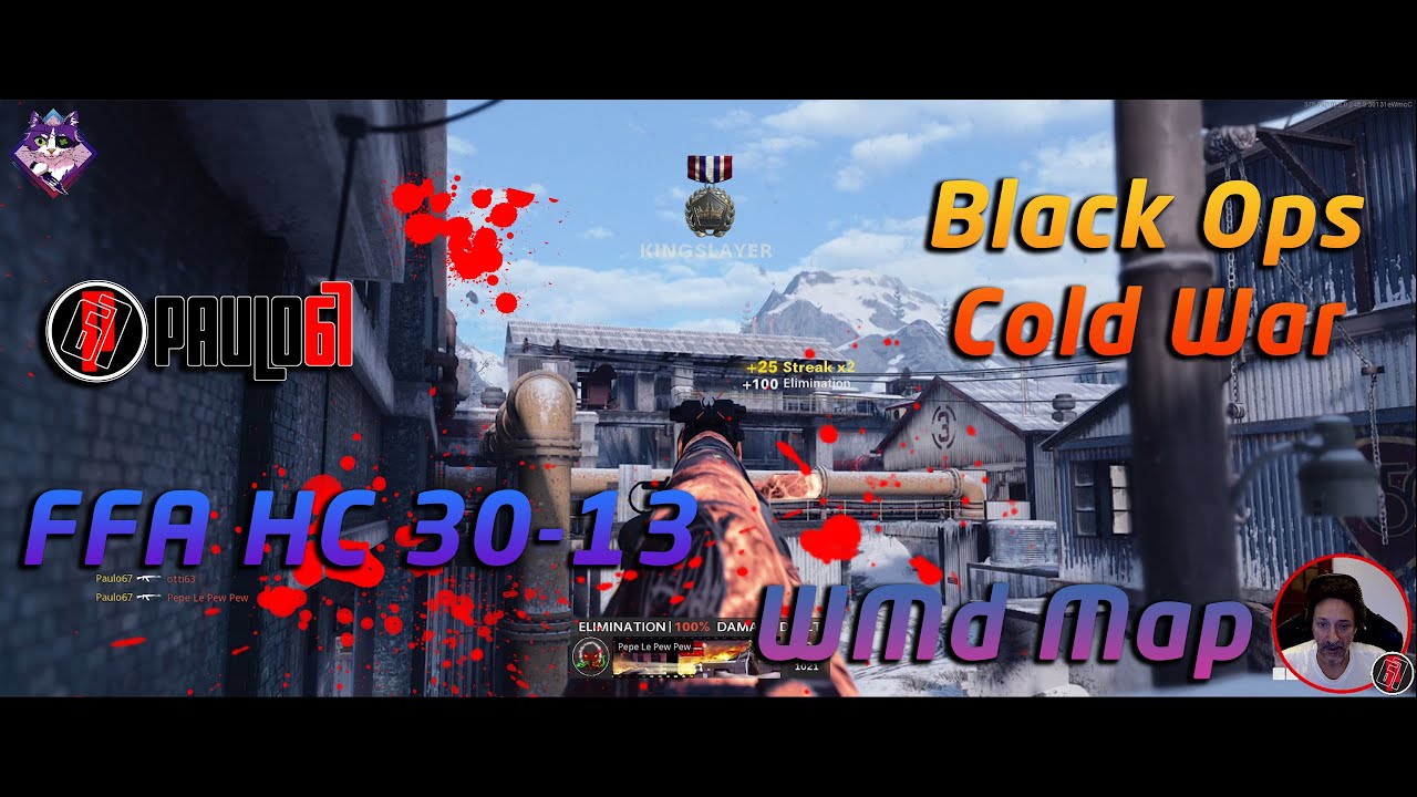 Black Ops Cold War - FFA HC 30-13 - WMD Map
