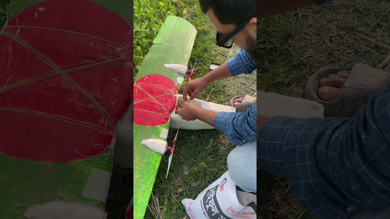 Bangladeshi boy build this plane 