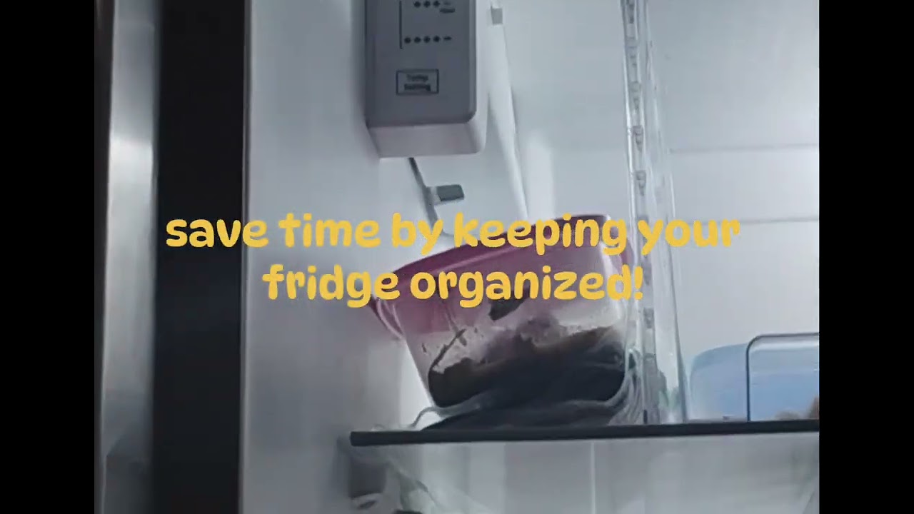 A tidy fridge makes my whole day feel calmer&hellip; let me show you inside😊