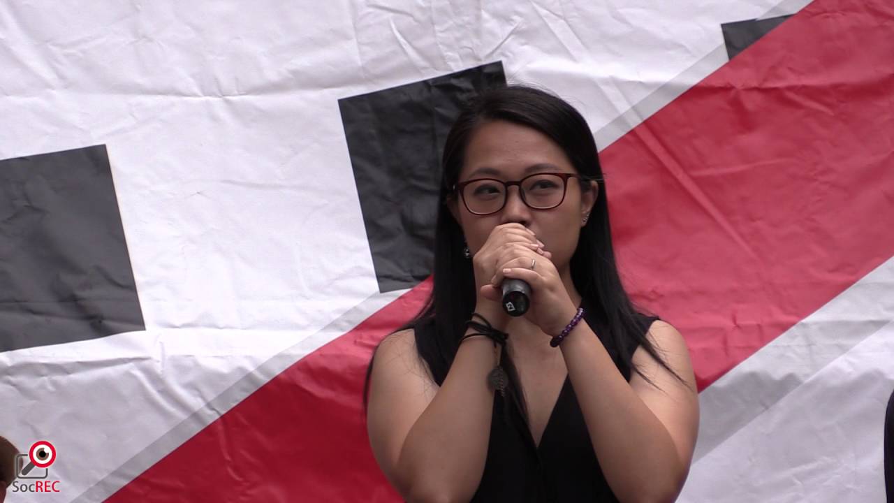 30JUL2016 張耀心(水媽)發言 - 熱普城陳云根李珏熙新界東誓師大會 (10/11)