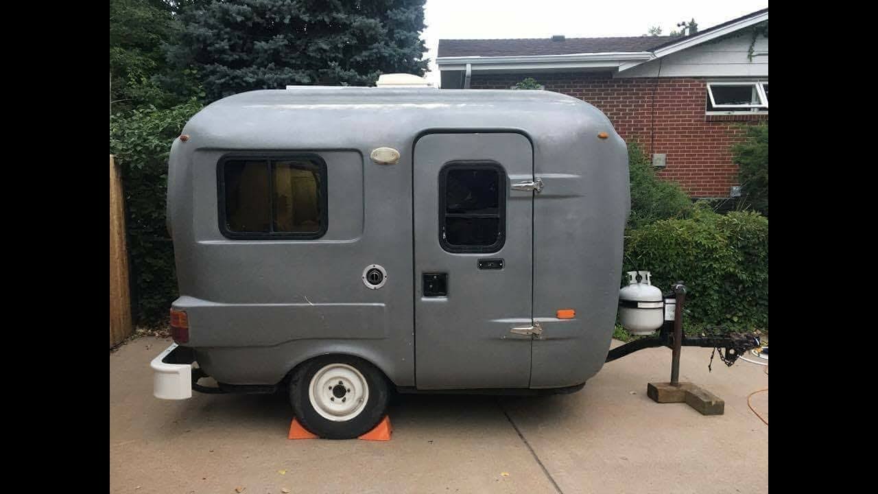 1984 U-Haul CT-13 Fiberglass Travel Trailer