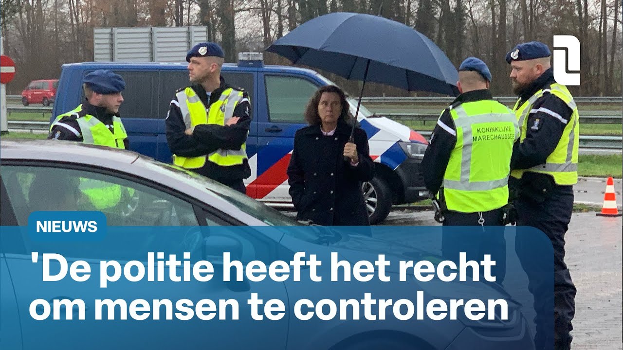 Marechaussee gestart met aangekondigde grenscontroles | L1 Nieuws