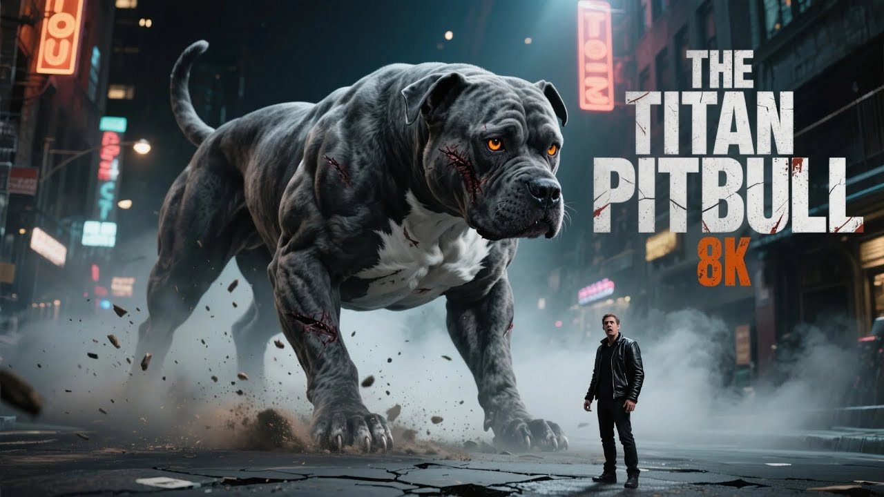 The Titan Pitbull: Epic Strength and Loyalty Unleashed!