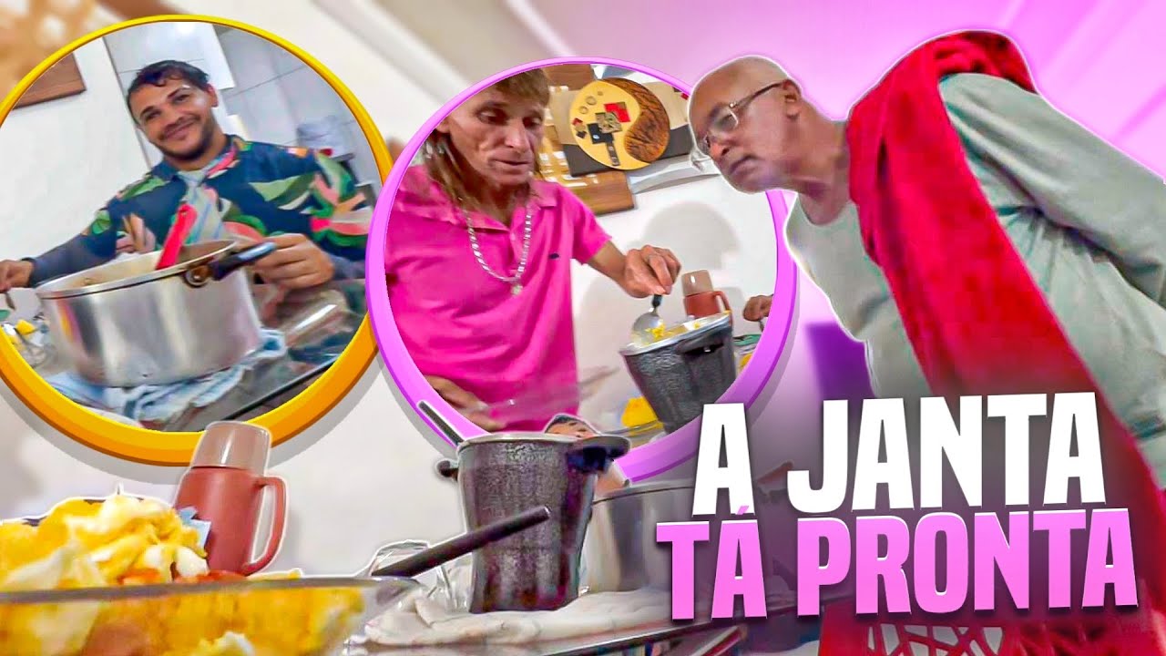 A JANTA TÁ PRONTA E REI DO DANONE CORREU PRA COMER 🤣🤣🤣 | REI DO DANONE