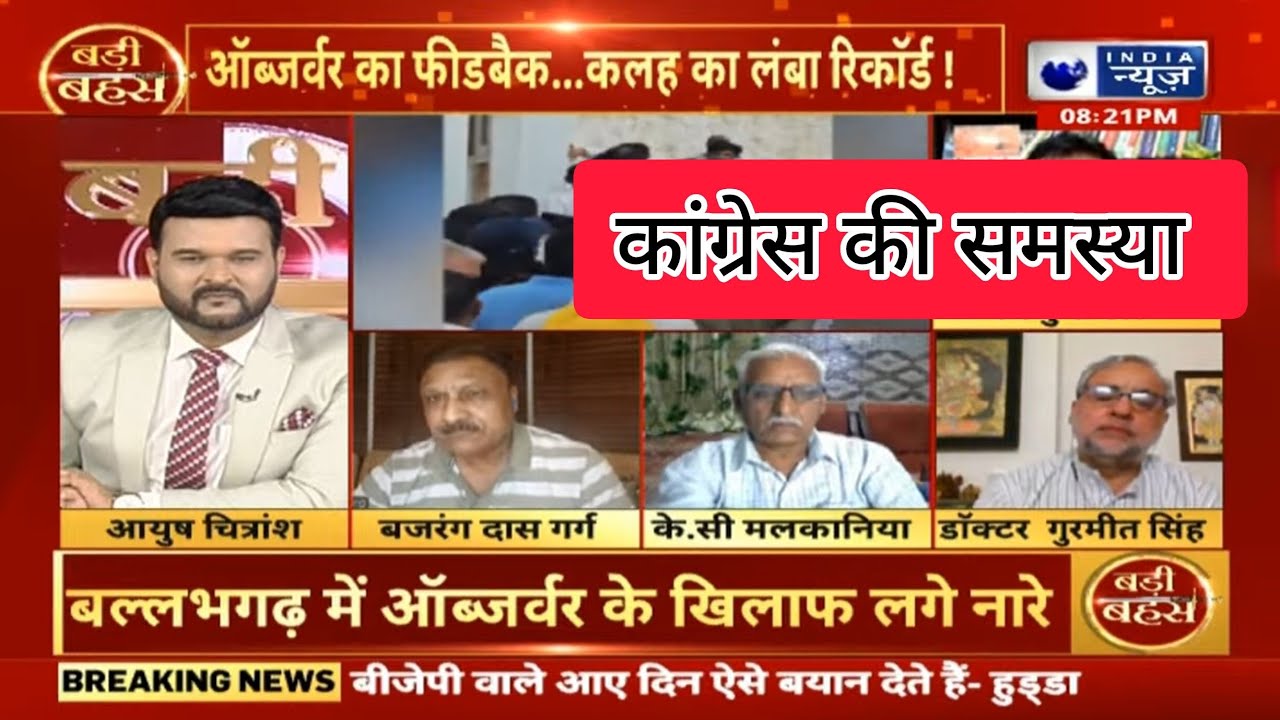 Factionalism in Congress