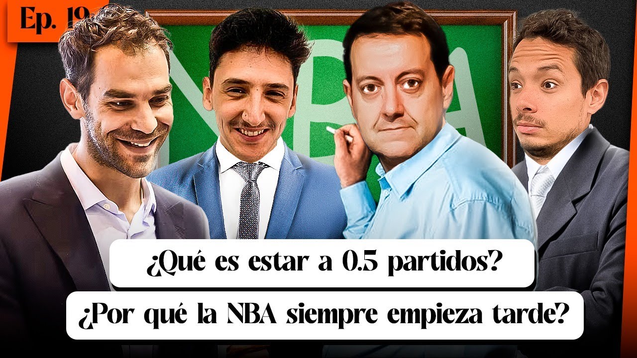 3+1 | &iexcl;ESPECIAL TODO LO QUE NO ENTIENDES DE LA NBA! Reglas, horarios&hellip; | 2x19