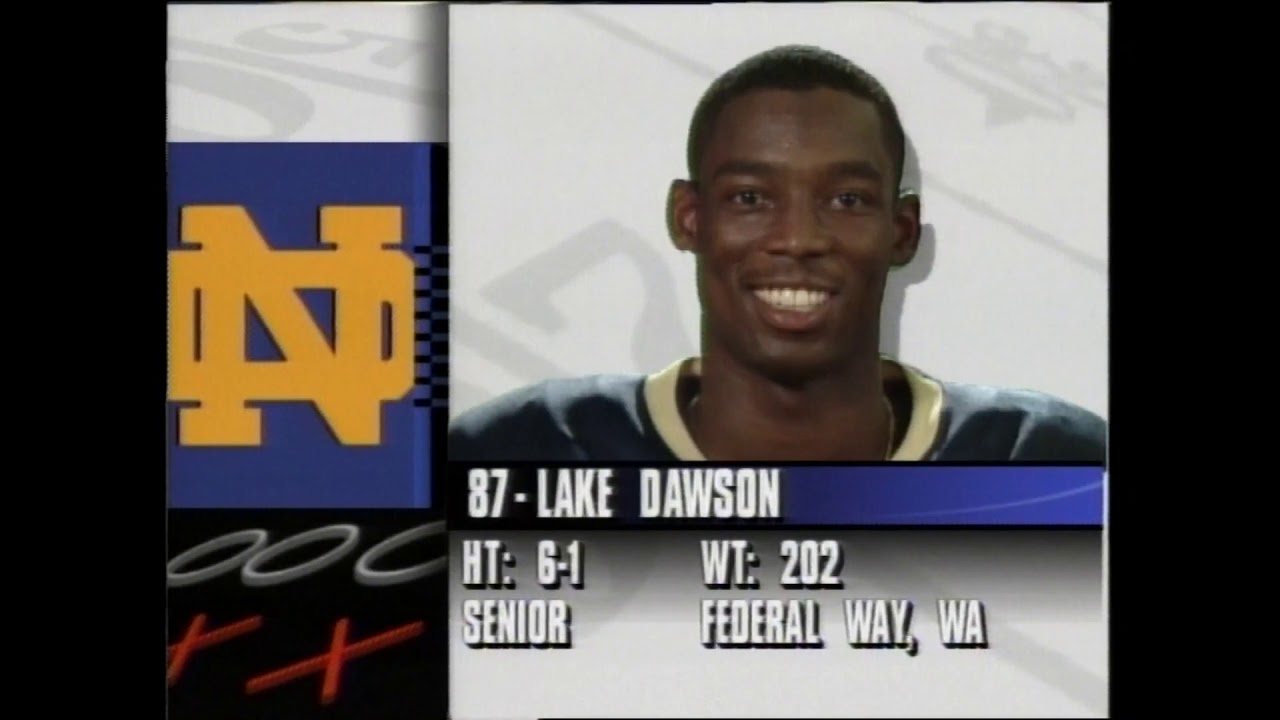 FULL GAME | No. 4 Notre Dame Football vs Pittsburgh (1993)
