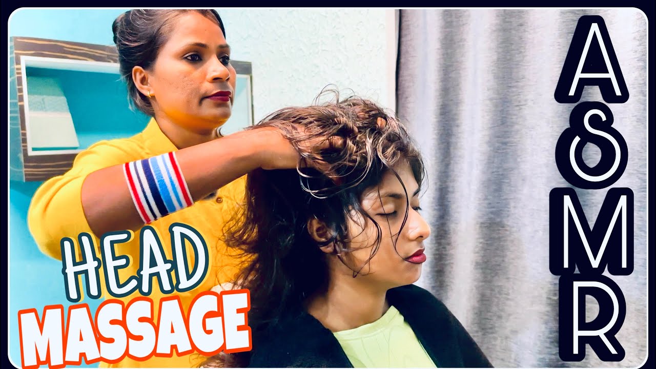 Infinity ASMR 💆🏻‍♀️ HEAD MASSAGE IS THE BEST THING FOR DEEP SLEEP | Relaxing Indian Massage By RINKI