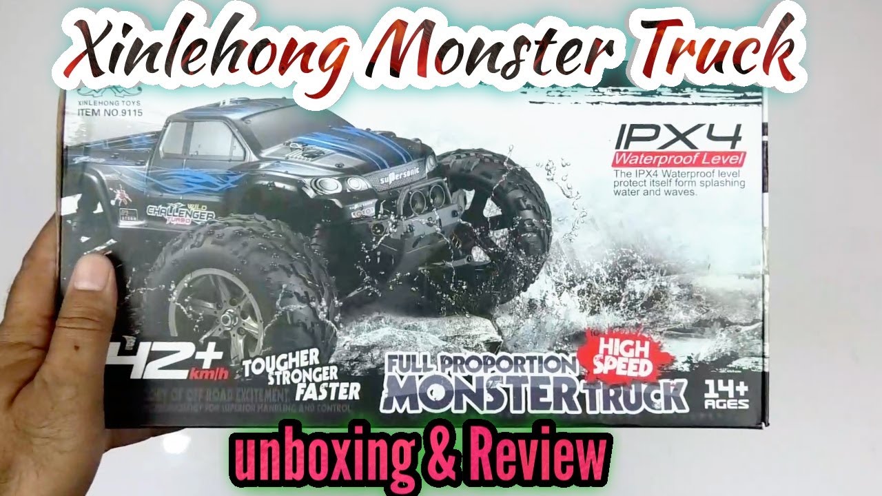XINLEHONG 9115 Monster Truck | Unboxing & Review | Water proof & Solid