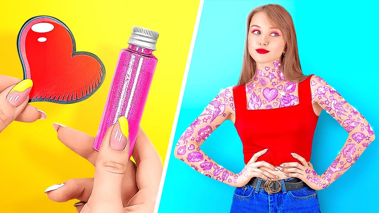 ASTUCES BEAUTÉ , COIFFURE ET MAQUILLAGE || Trucs et Astuces de Filles par 123 GO!