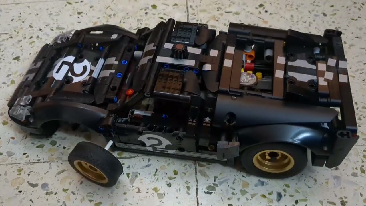 My firsttt youtube video ford  gt40 mk 2 1966 lego 