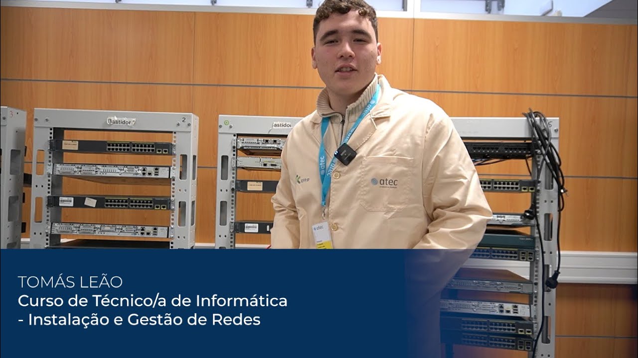 O Tomás ligou-se à Informática e não quer parar de evoluir!