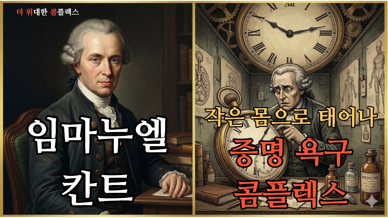 [임마누엘 칸트] 변방의 작은 몸으로 태어난 남자가, 평생 자신이 하찮지 않다는 것을 세상에 증명하려 했다. #칸트  #콤플렉스 #명언 #자기개발