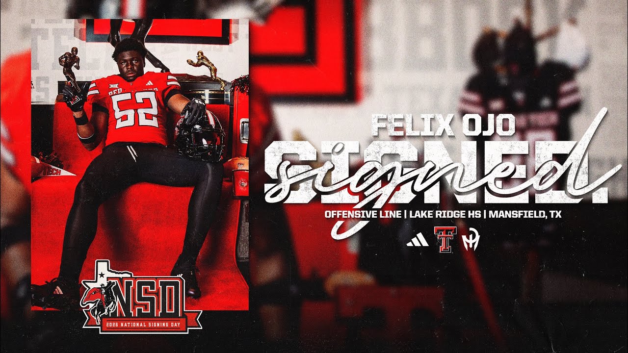 Texas Tech Football NSD26: Felix Ojo | Dec. 3, 2025