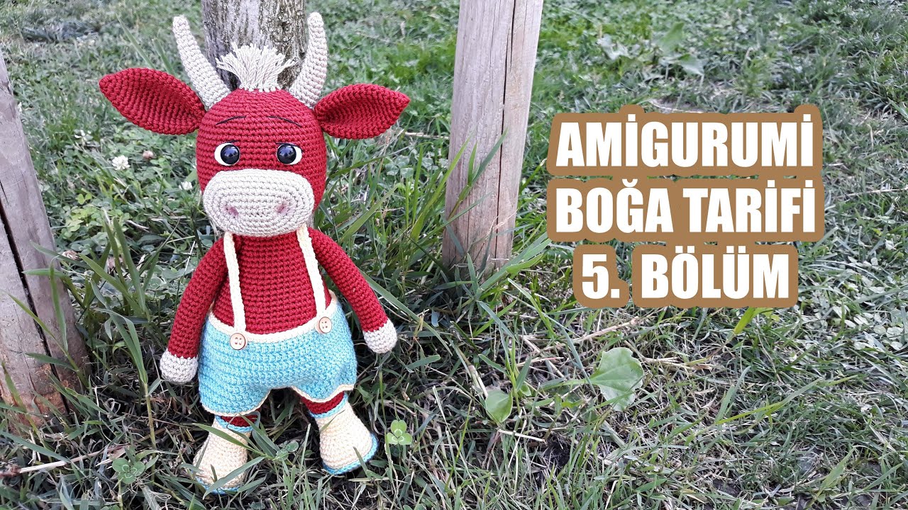 Amigurumi Boğa Tarifi 5. Bölüm