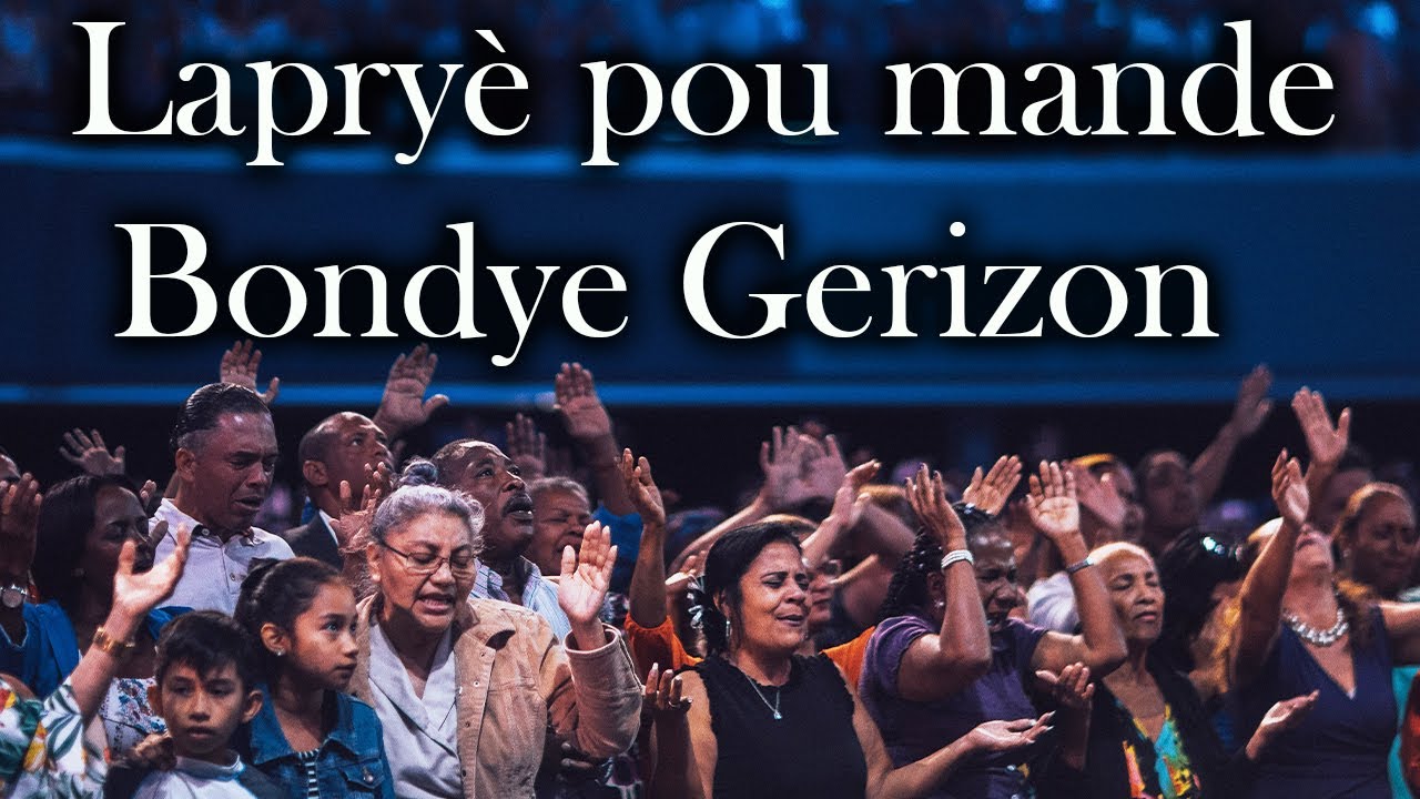 Lapriy&egrave; pou mande Bondye Gerizon
