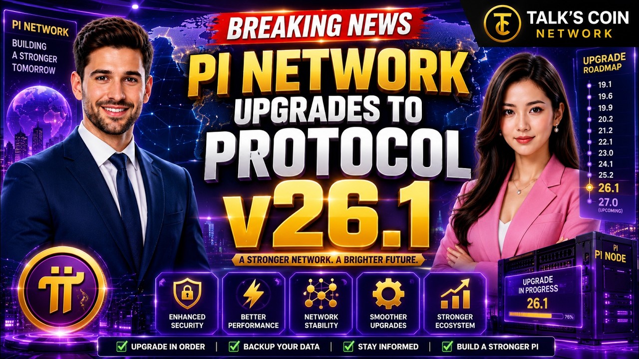 🚨 BREAKING: Pi Network Begins Protocol v26.1 Upgrade! Every Node Operator Should Watch This!
