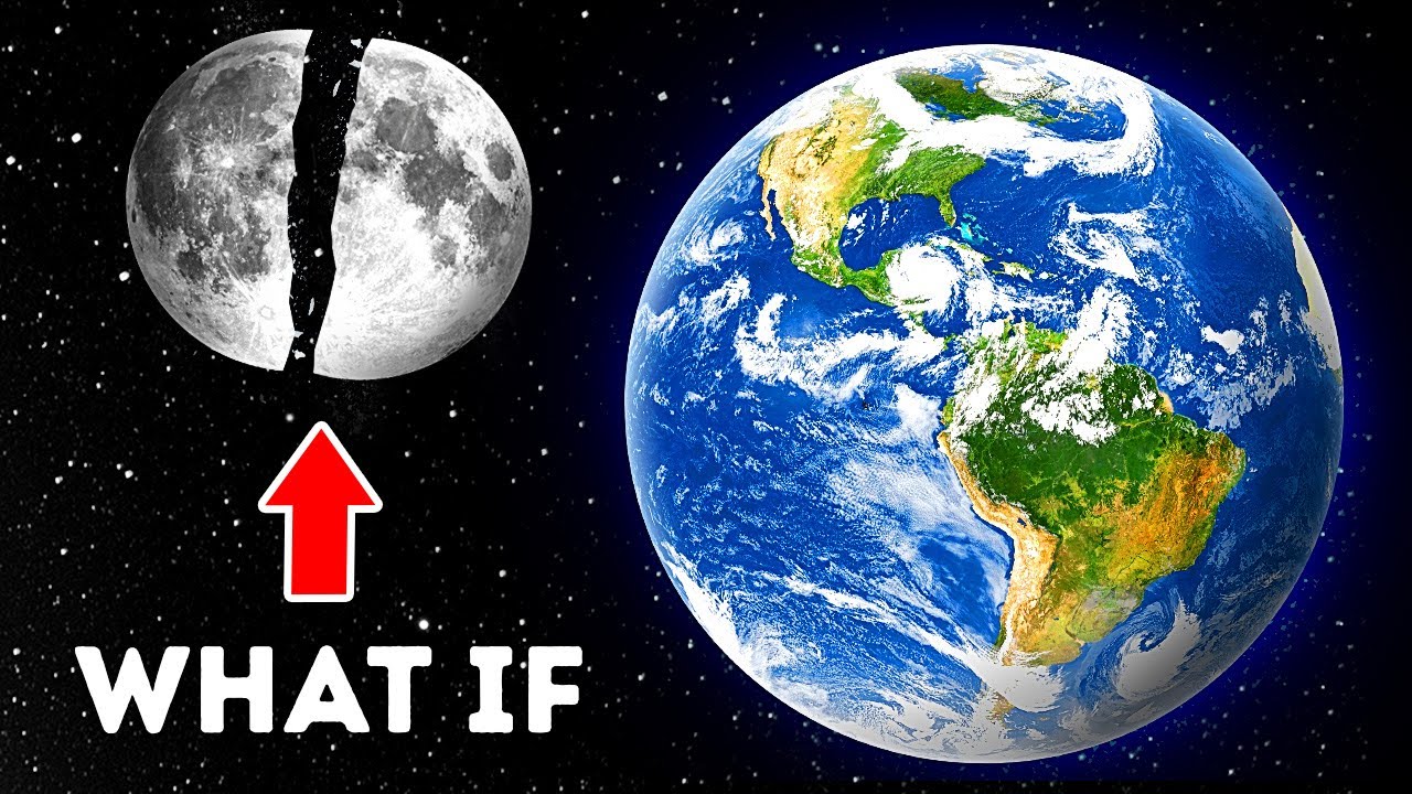 What if the Moon broke in half?