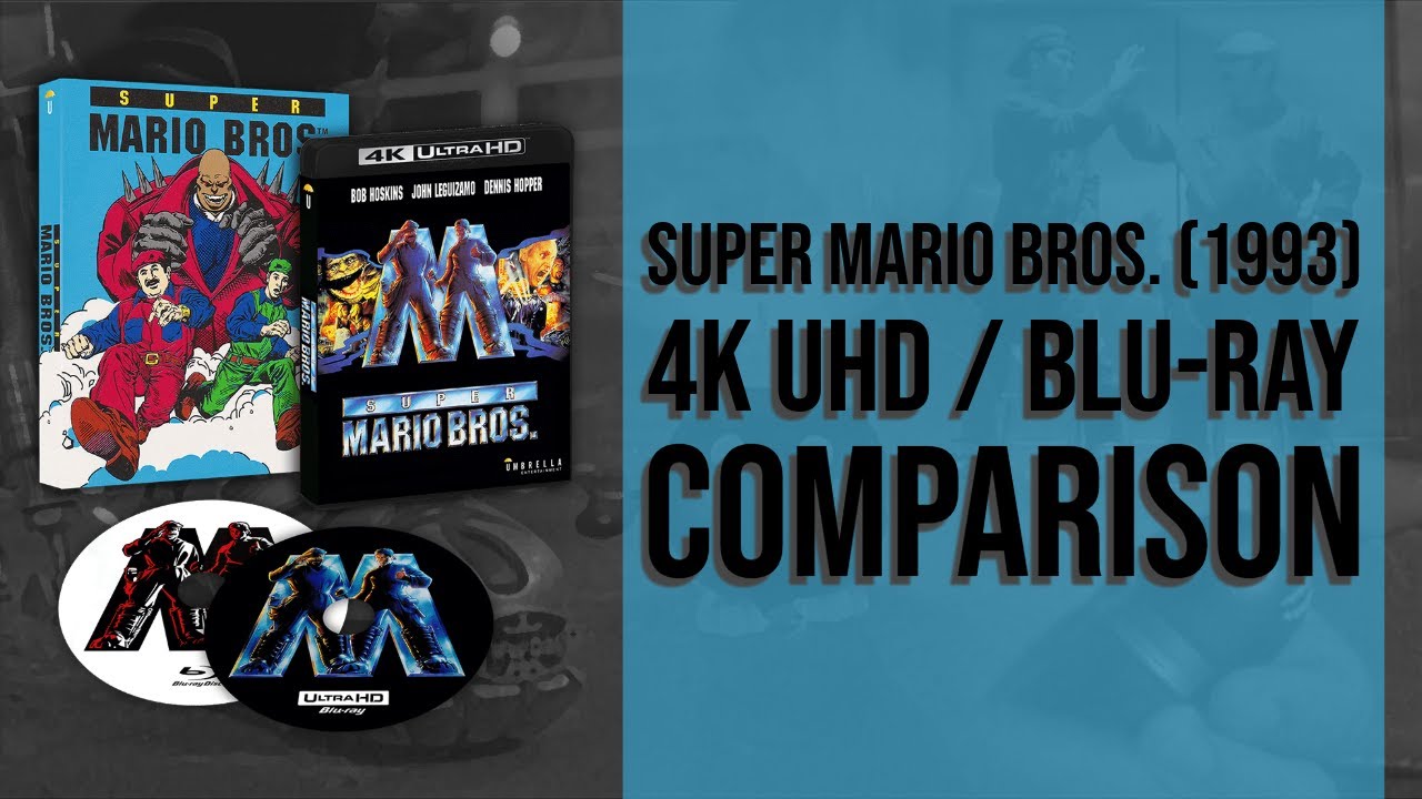 Super Mario Bros. (1993) 4K UHD vs. Blu-Ray Comparison 2160p
